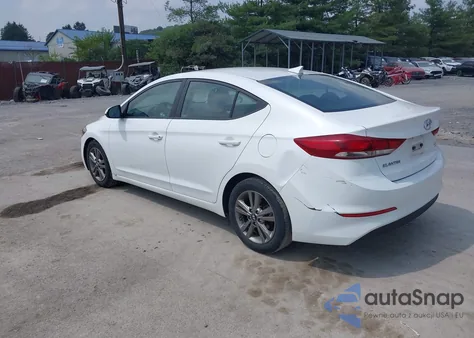 2018 Hyundai Elantra Sel z USA, uszkodzony, nr VIN 5NPD84LF9JH217830
